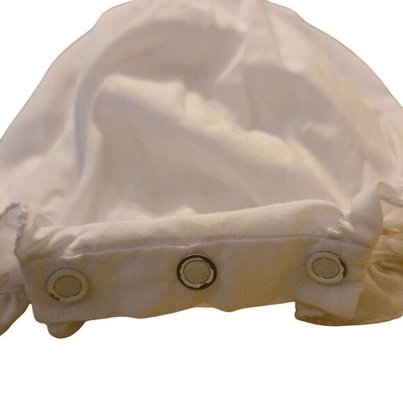 Vintage Cherubs One Piece 6 Months Pink Ducks Floral Easter Spring Embroidered - Picture 7 of 7